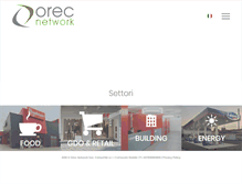 Tablet Screenshot of orec.it